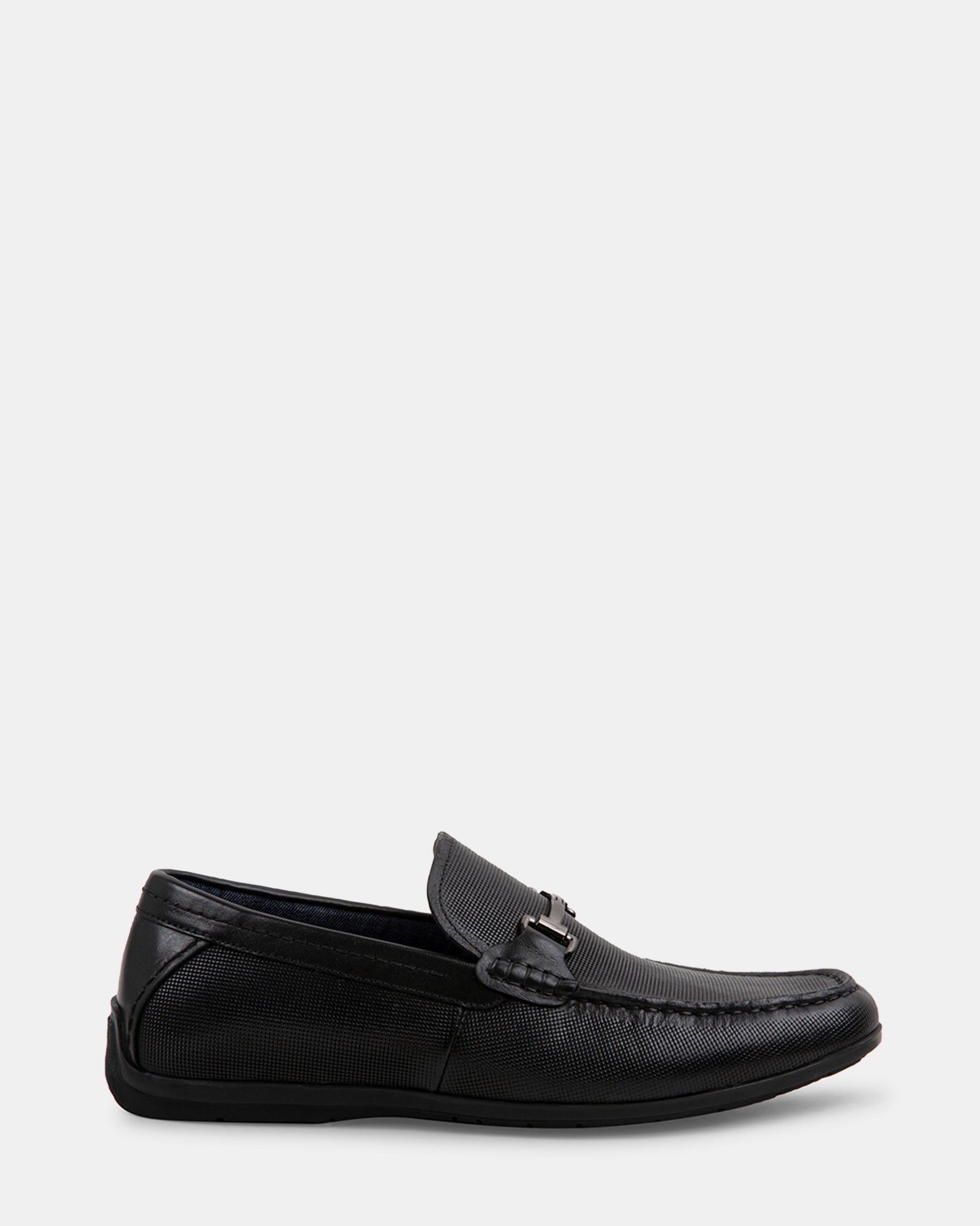 KYSON BLACK LEATHER - Men's Shoes - Steve Madden Canada