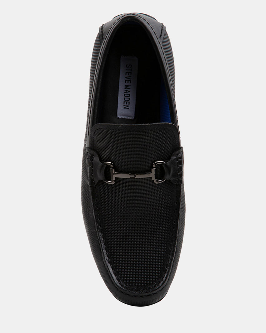 KYSON BLACK LEATHER - Men's Shoes - Steve Madden Canada