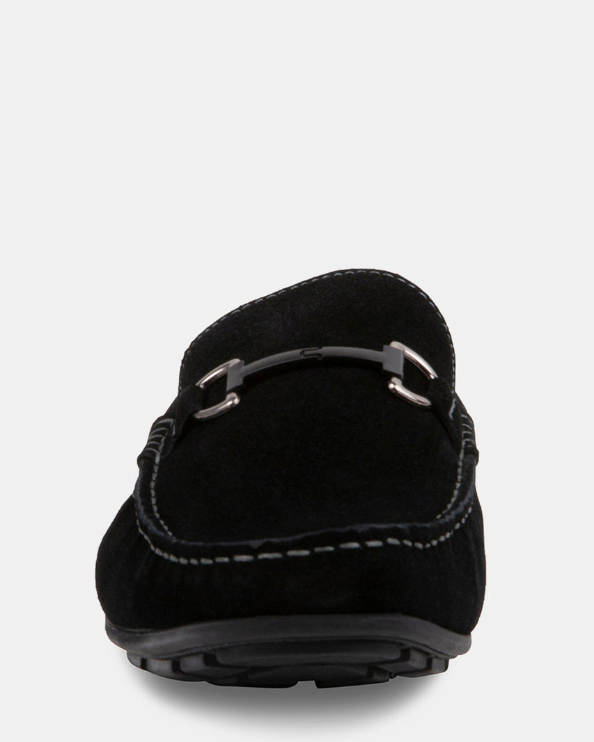MAURIE BLACK SUEDE - Men's Shoes - Steve Madden Canada