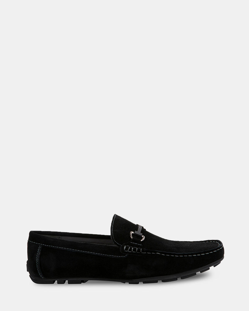MAURIE BLACK SUEDE - Men's Shoes - Steve Madden Canada