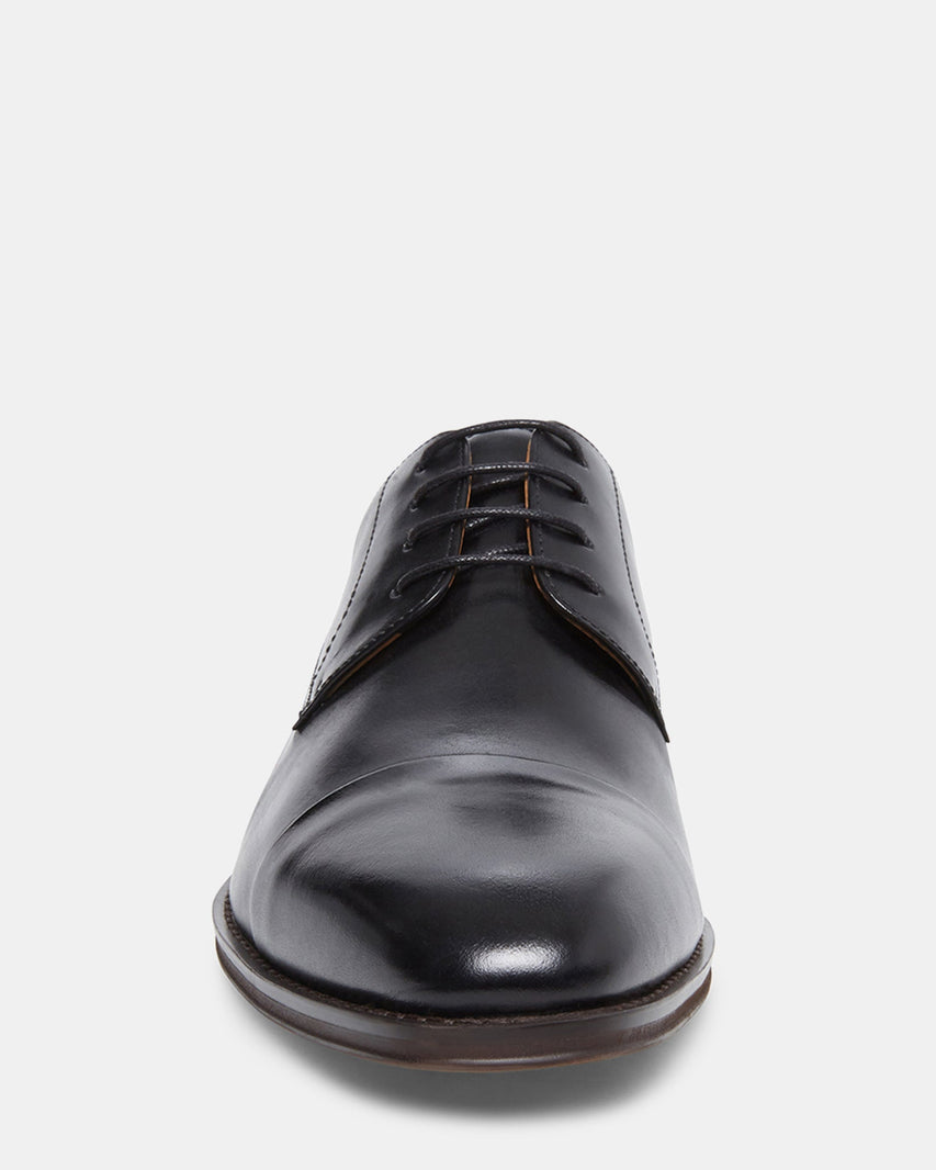 PLOT BLACK LEATHER - Men's Shoes - Steve Madden Canada