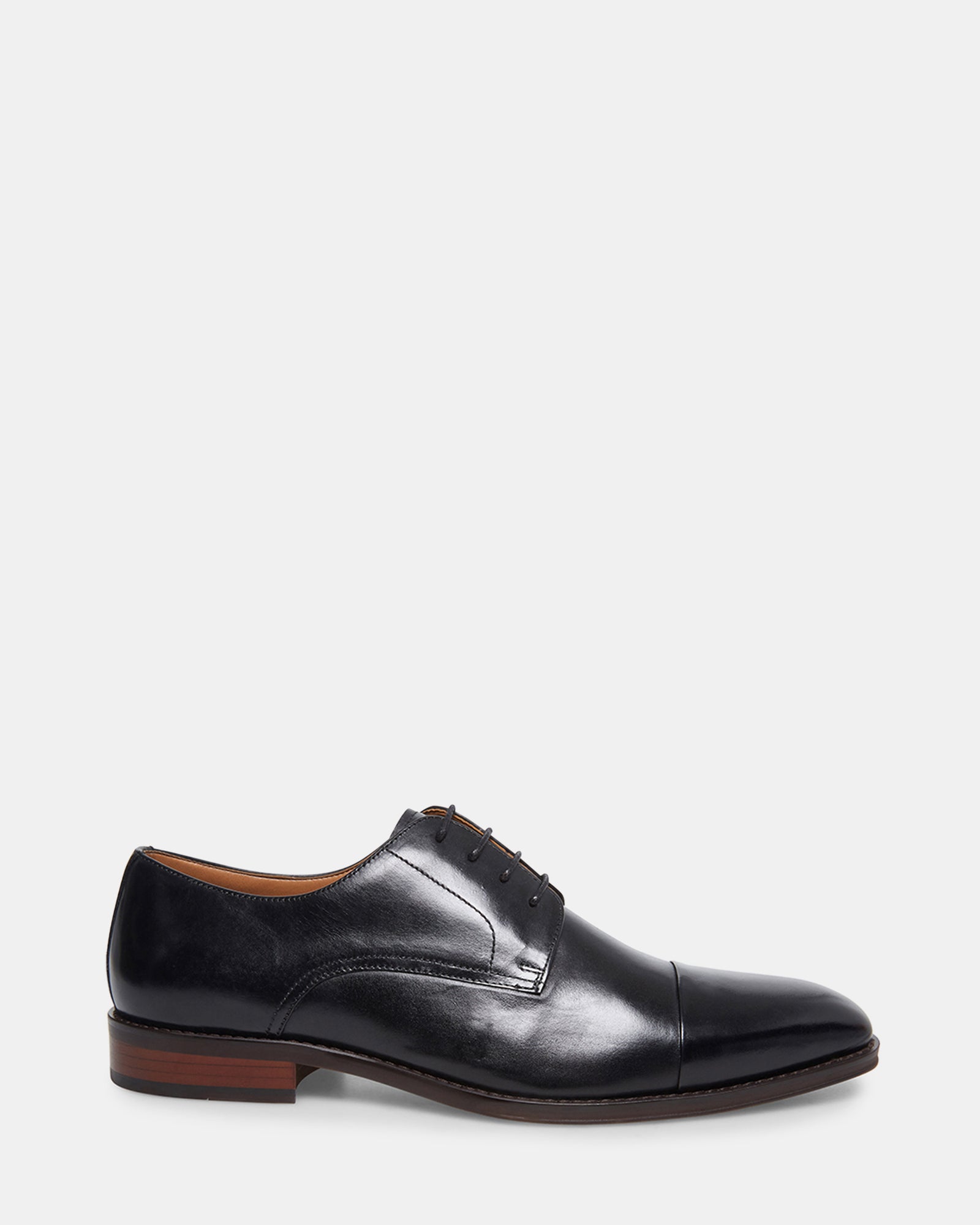 PLOT BLACK LEATHER - Men's Shoes - Steve Madden Canada