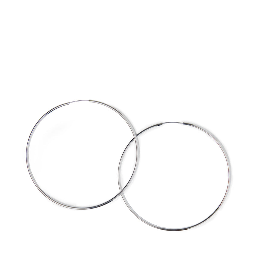 HOOPLG SILVER - Jewelry - Steve Madden Canada