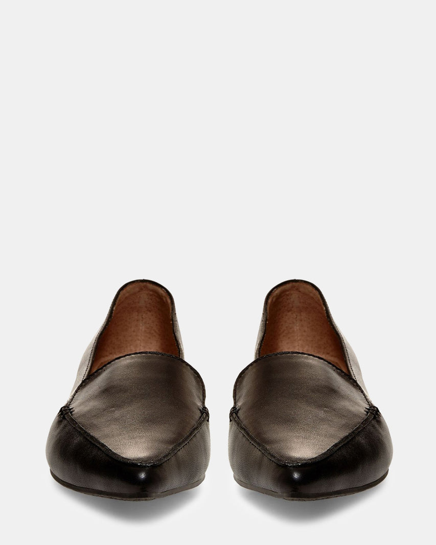 FEATHER BLACK LEATHER - Women's Shoes - Steve Madden Canada