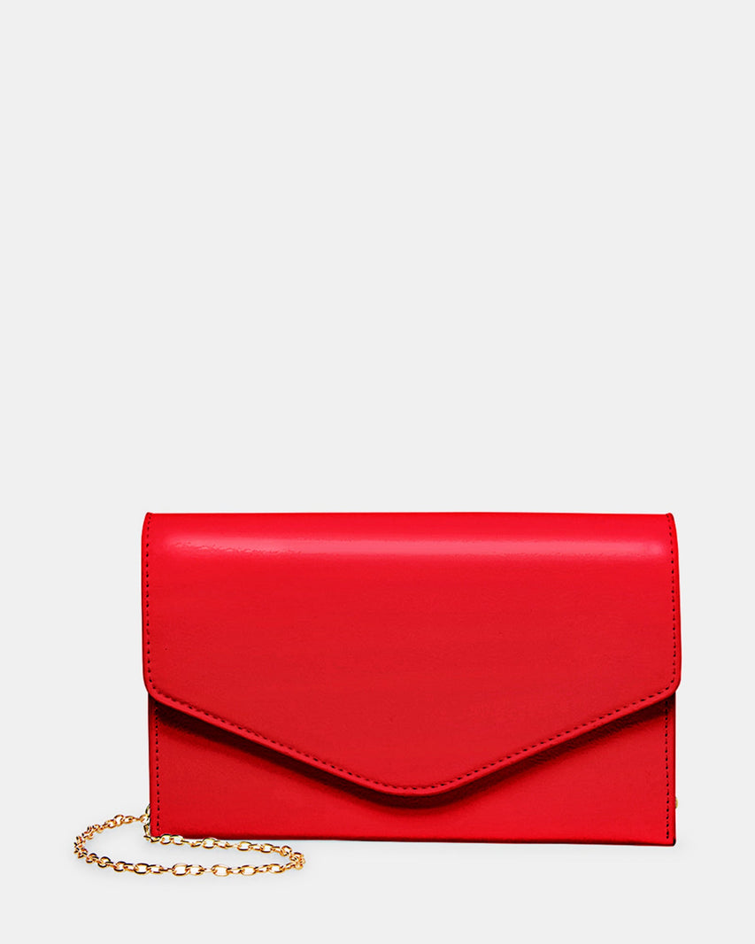 BWORLDLY RED PATENT - Handbags - Steve Madden Canada