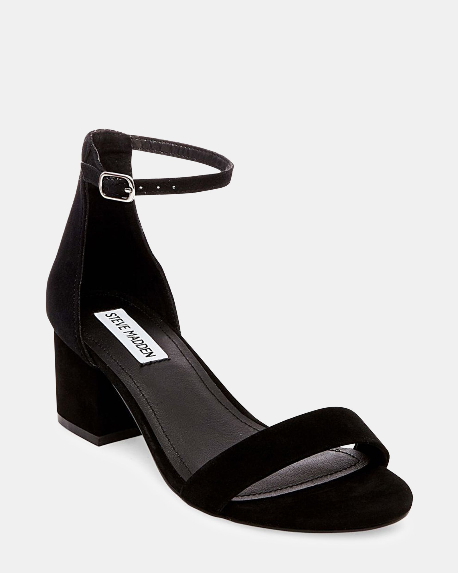 IRENE-M BLACK SUEDE - Women's Shoes - Steve Madden Canada