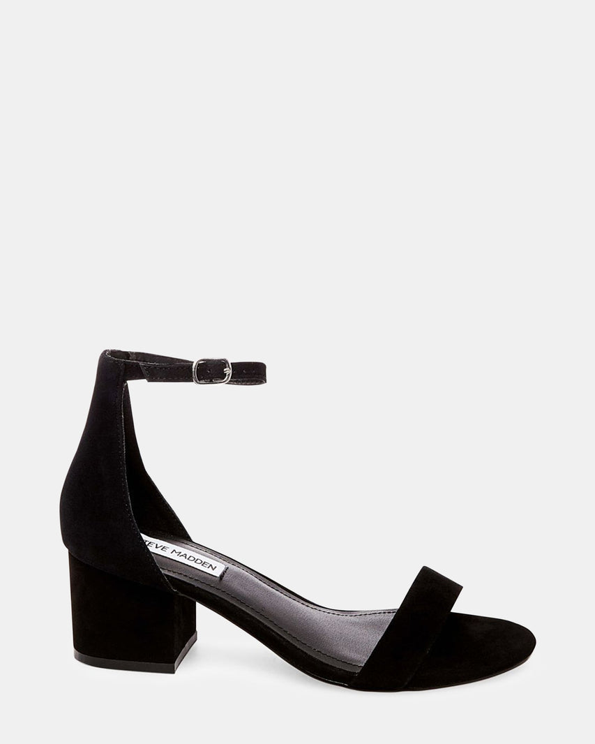 IRENE-M BLACK SUEDE - Women's Shoes - Steve Madden Canada