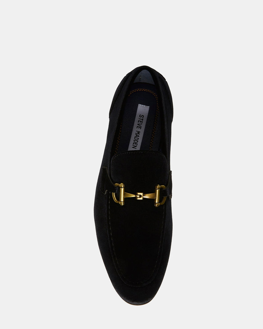 DELRAYY BLACK VELVET - Men's Shoes - Steve Madden Canada
