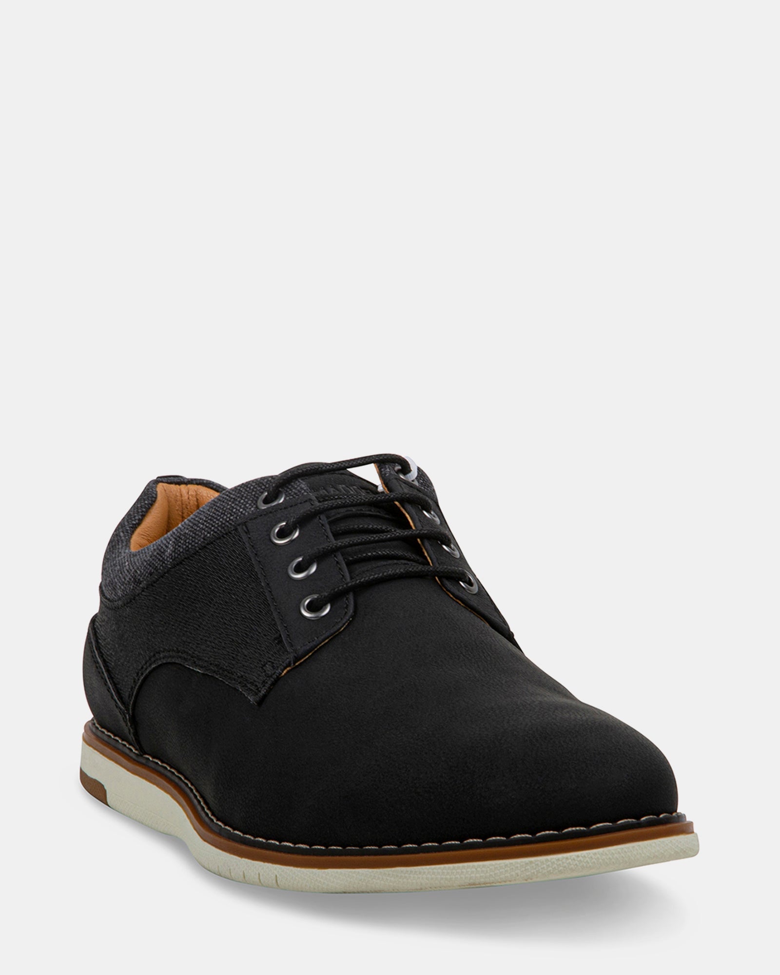 JAXSON BLACK NUBUCK - Men's Shoes - Steve Madden Canada