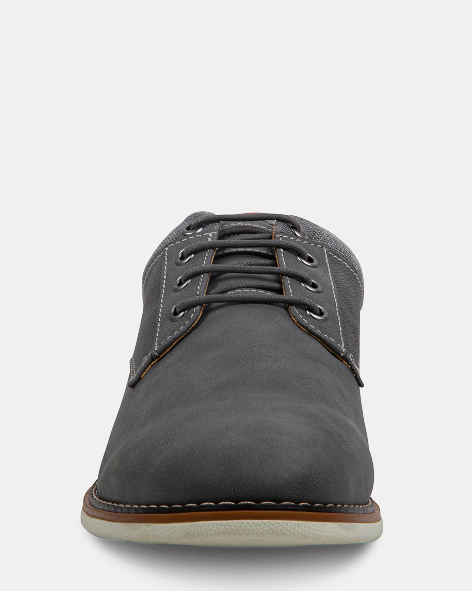 JAXSON GREY NUBUCK - Men's Shoes - Steve Madden Canada