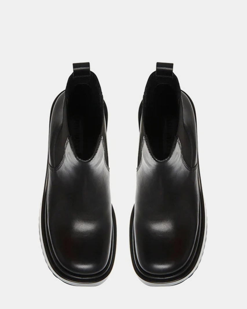 JESSE BLACK LEATHER - Women's Shoes - Steve Madden Canada