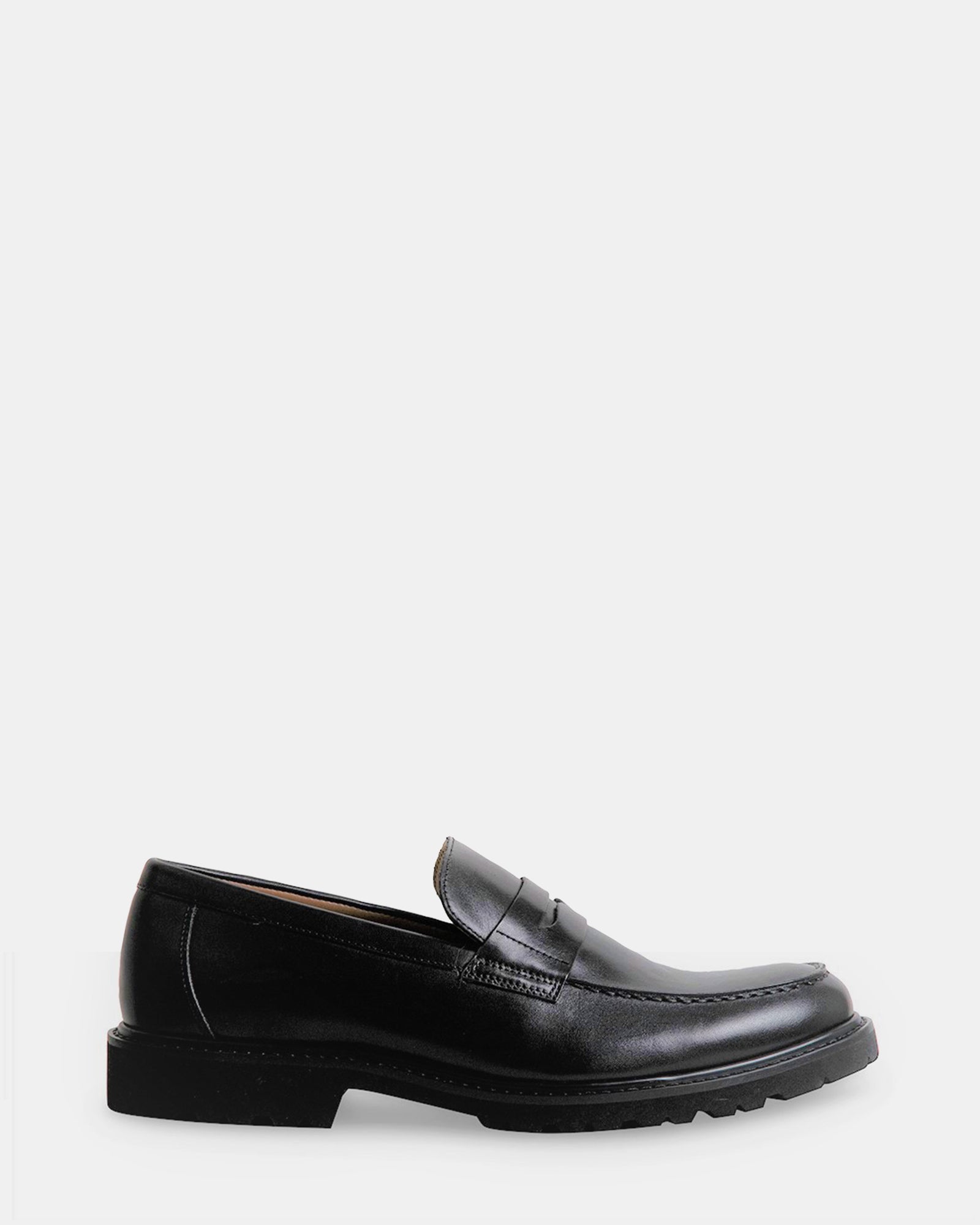 KAYVONN BLACK LEATHER - Men's Shoes - Steve Madden Canada
