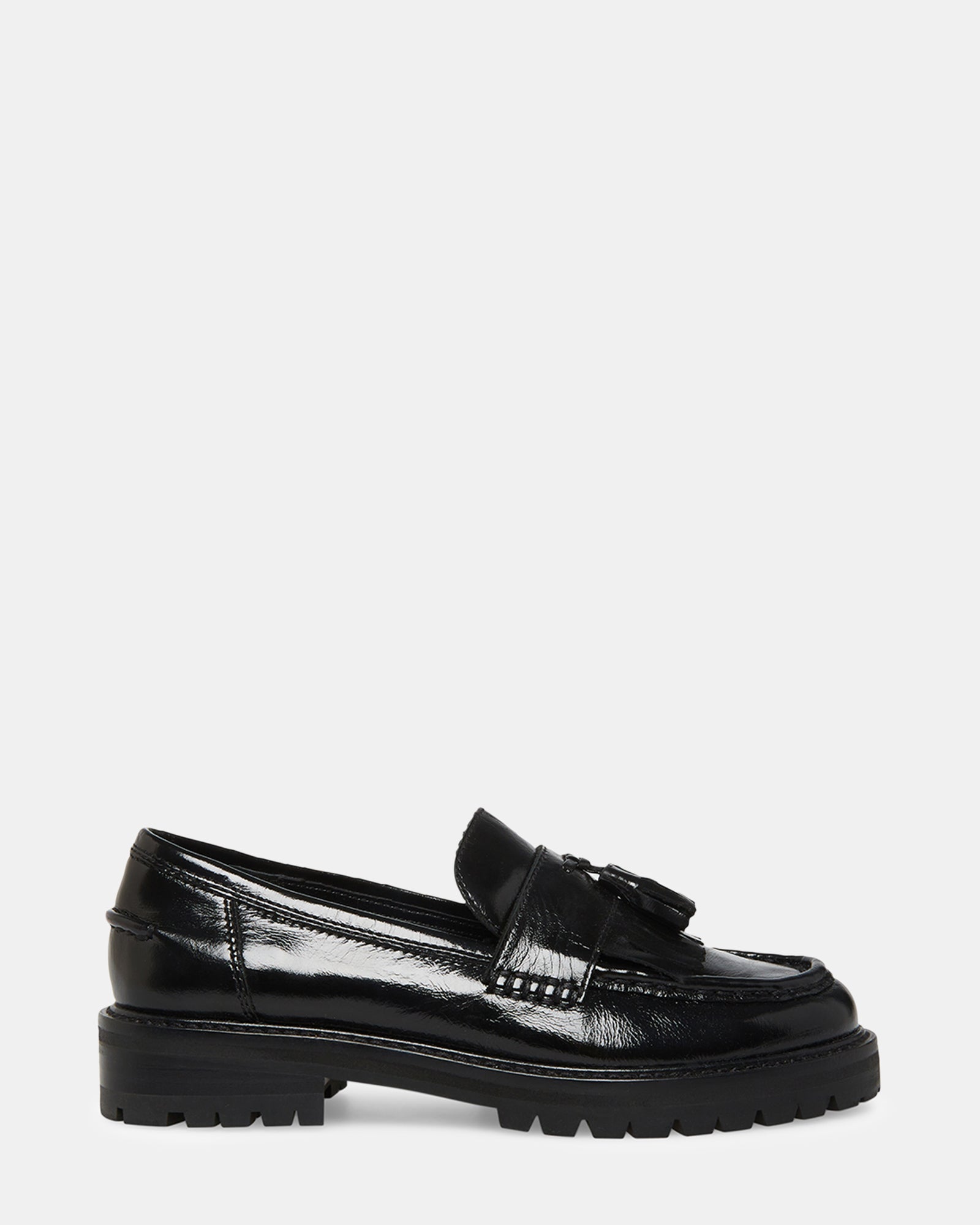 MINKA BLACK LEATHER - Women's Shoes - Steve Madden Canada