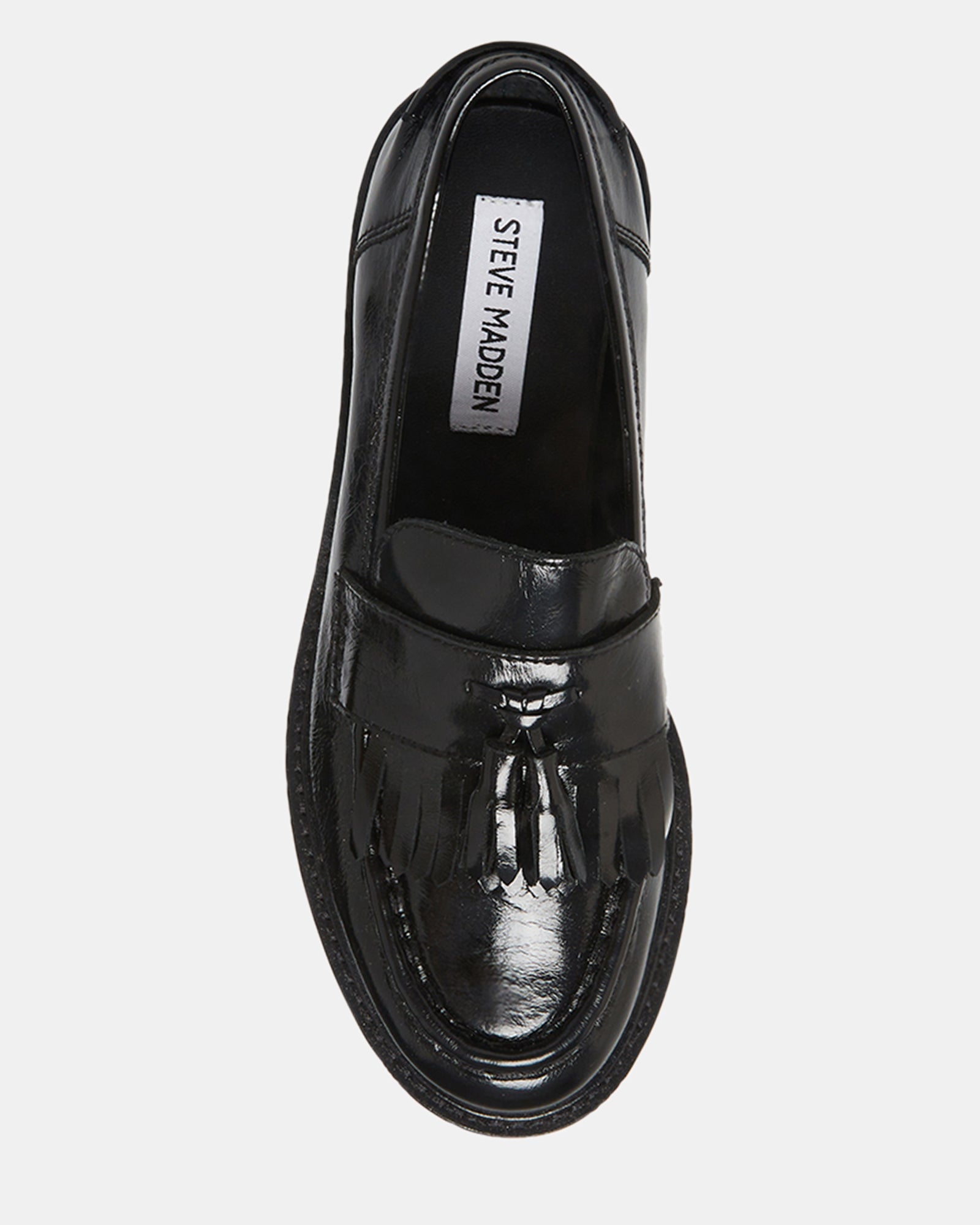 MINKA BLACK LEATHER - Women's Shoes - Steve Madden Canada