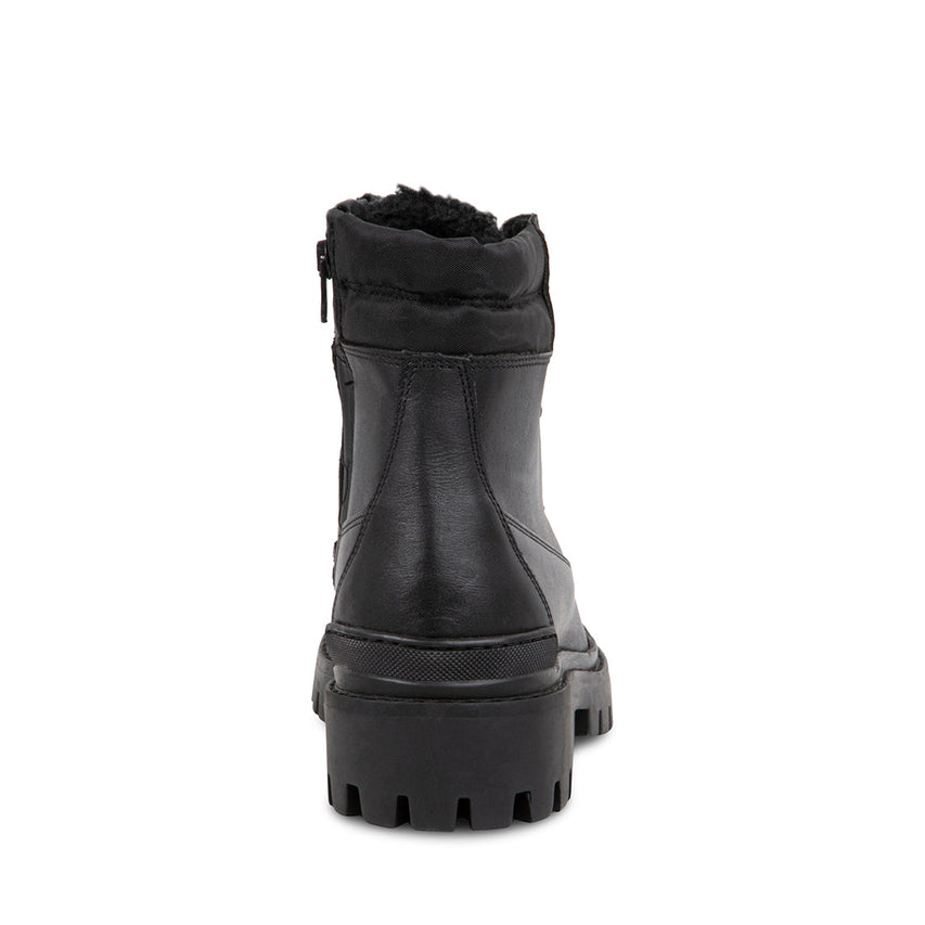 STORMS BLACK LEATHER - Men's Shoes - Steve Madden Canada