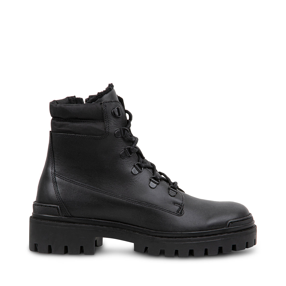 STORMS BLACK LEATHER - Men's Shoes - Steve Madden Canada