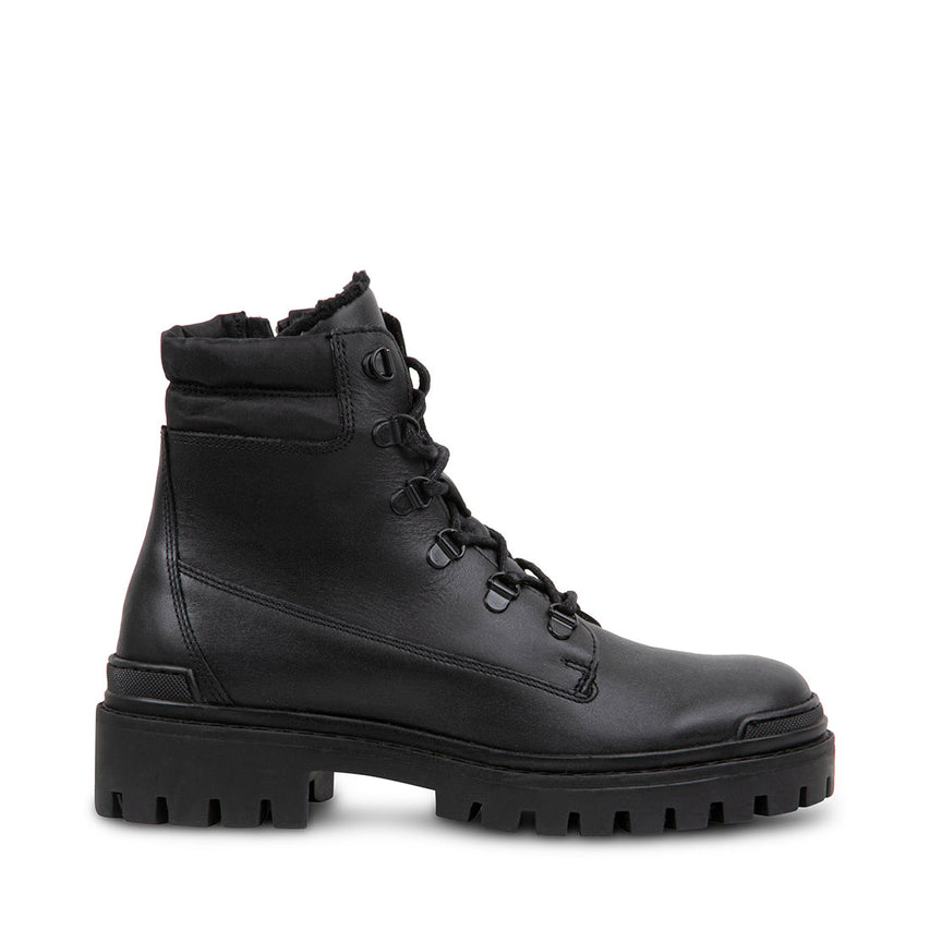 STORMS BLACK LEATHER - Men's Shoes - Steve Madden Canada