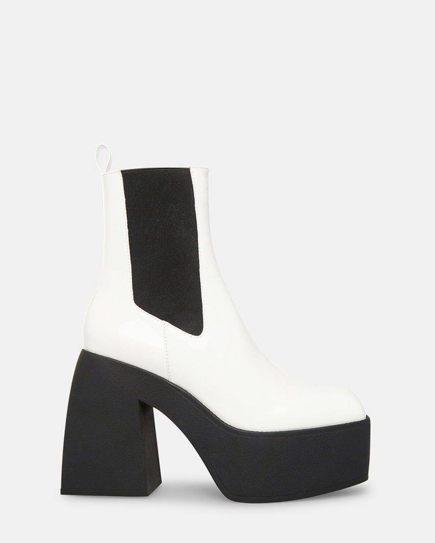 TEASER WHITE PATENT - Women's Shoes - Steve Madden Canada