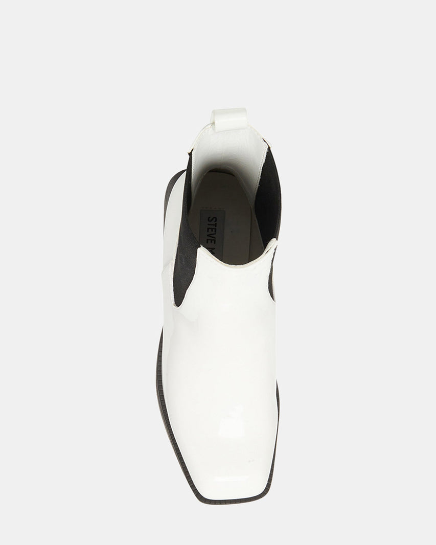 TEASER WHITE PATENT - Women's Shoes - Steve Madden Canada