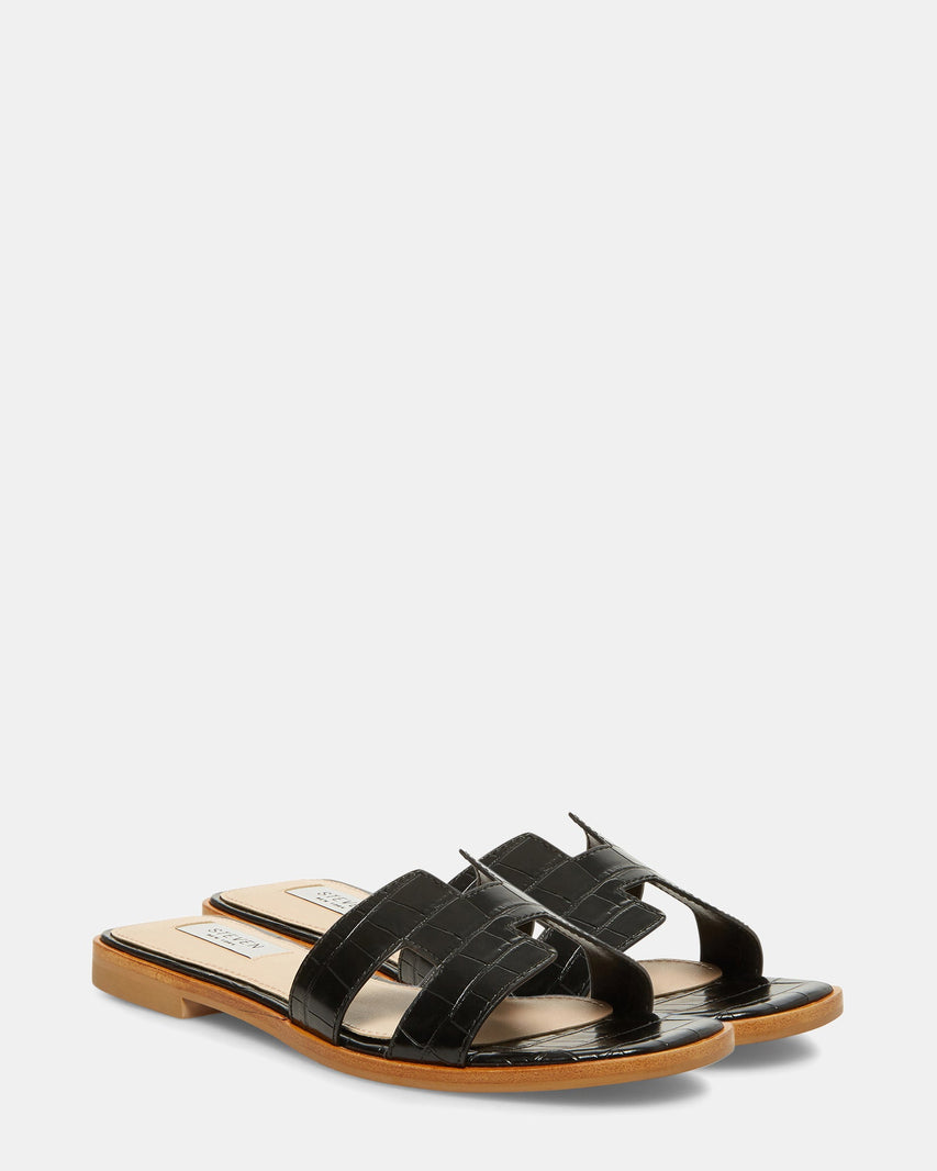 HADYN BLACK EXOTIC - Women's Shoes - Steve Madden Canada