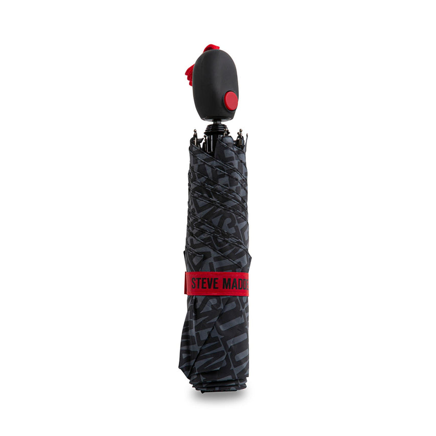 BLACK LOGO UMBRELLA - Accessories - Steve Madden Canada