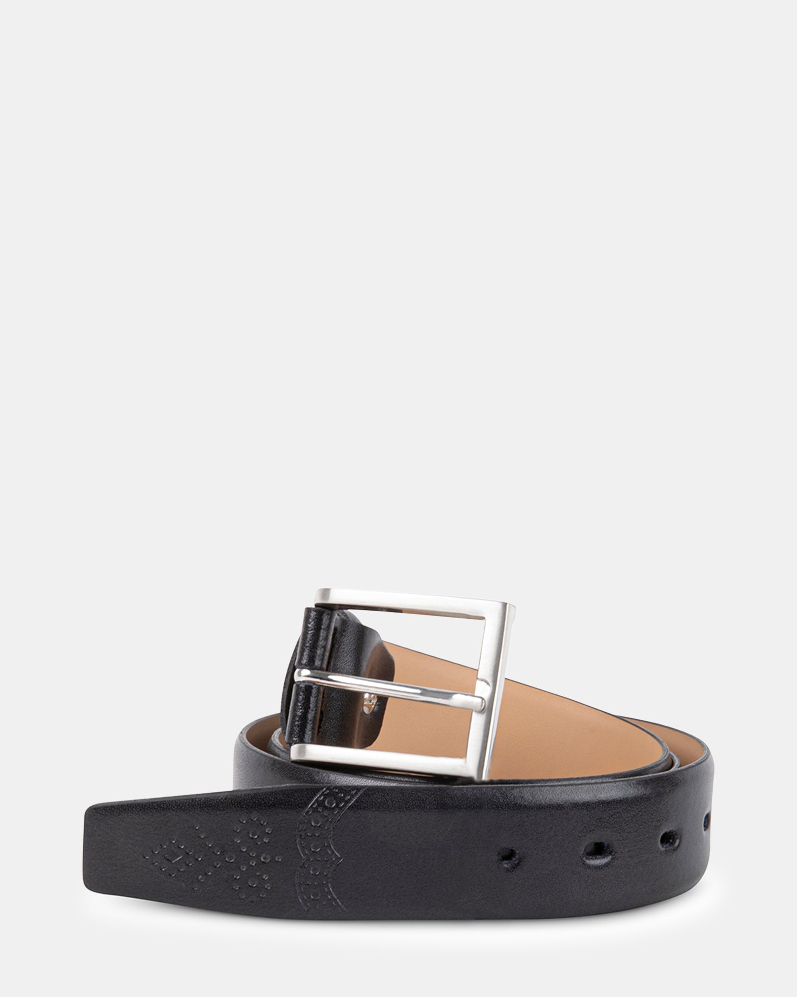 RONNIE BLACK LEATHER - Accessories - Steve Madden Canada
