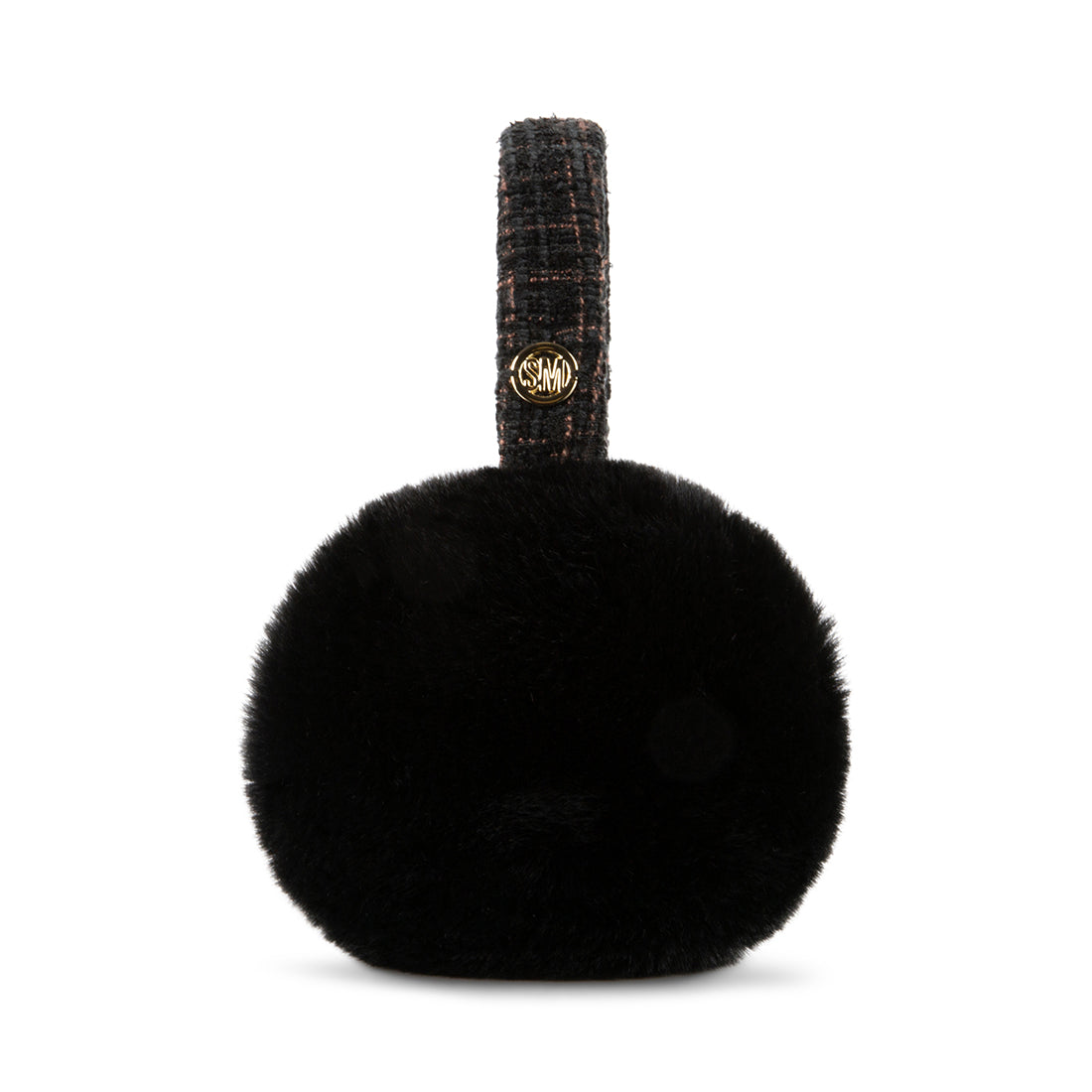 FAUX-FUR EARMUFF BLACK - Accessories - Steve Madden Canada
