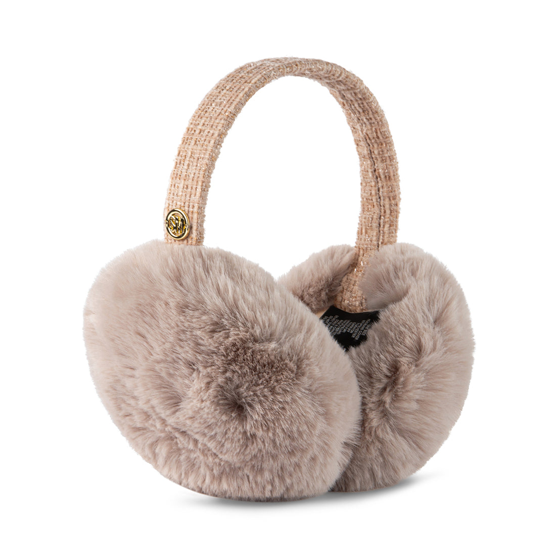 FAUX-FUR EARMUFF TAN - Accessories - Steve Madden Canada