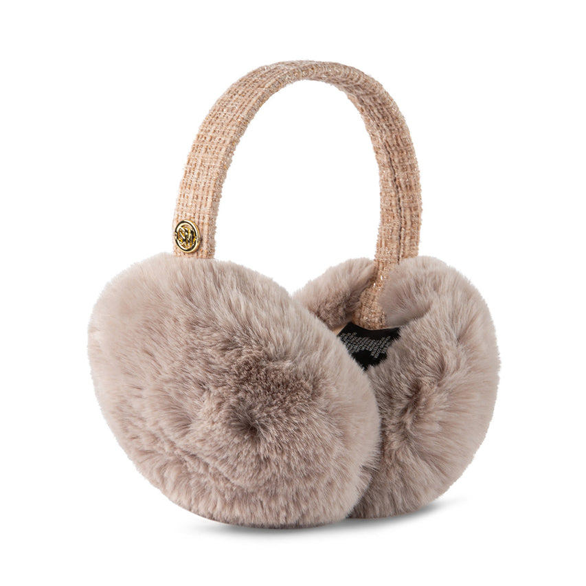 FAUX-FUR EARMUFF TAN - Accessories - Steve Madden Canada