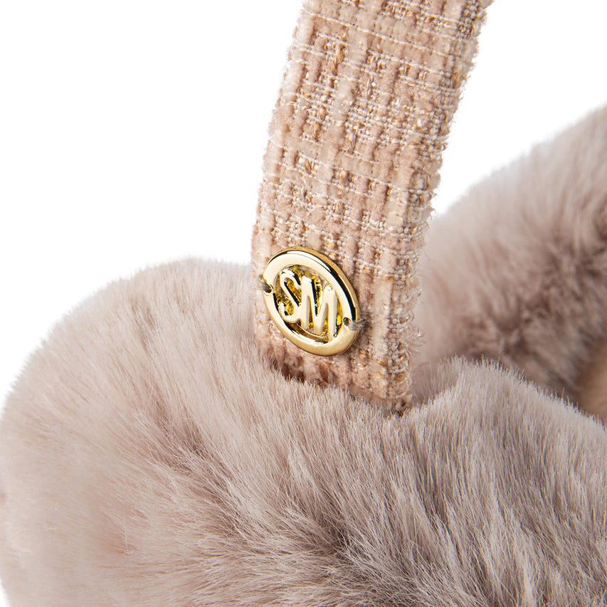 FAUX-FUR EARMUFF TAN - Accessories - Steve Madden Canada