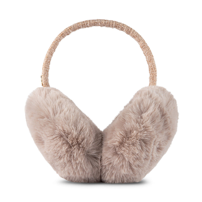 FAUX-FUR EARMUFF TAN - Accessories - Steve Madden Canada