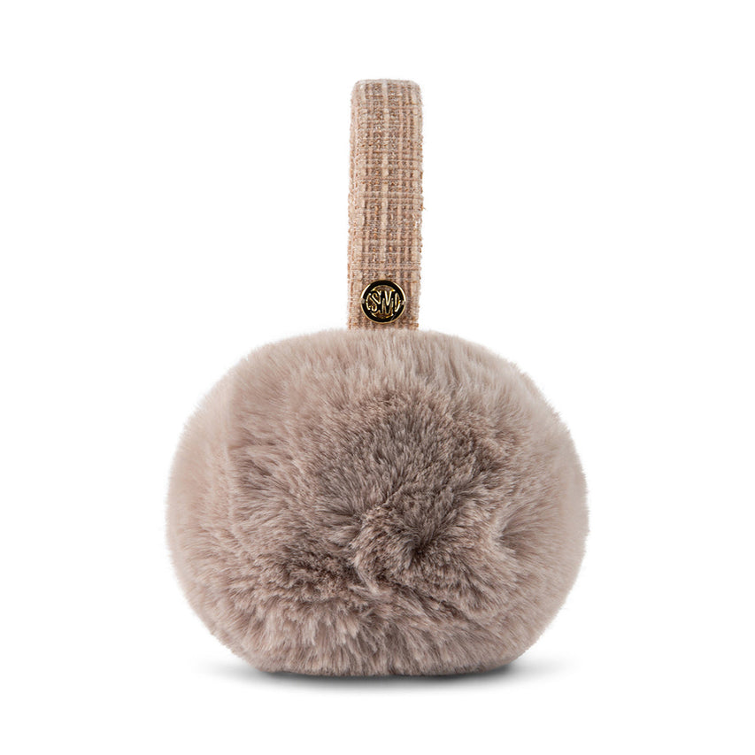 FAUX-FUR EARMUFF TAN - Accessories - Steve Madden Canada