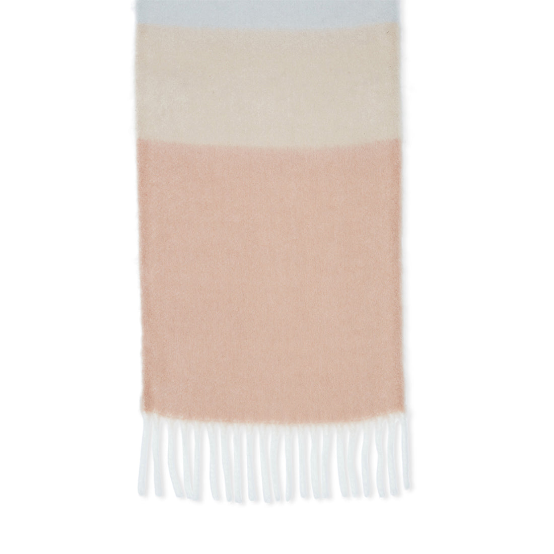 COLOURBLOCK FRINGE SCARF NATURAL MULTI - Accessories - Steve Madden Canada