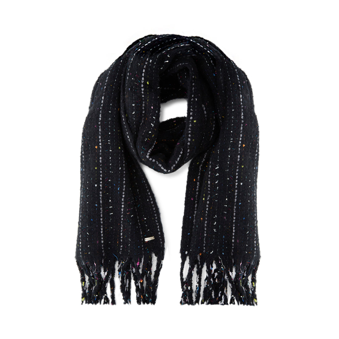 FRINGE SCARF BLACK - Accessories - Steve Madden Canada