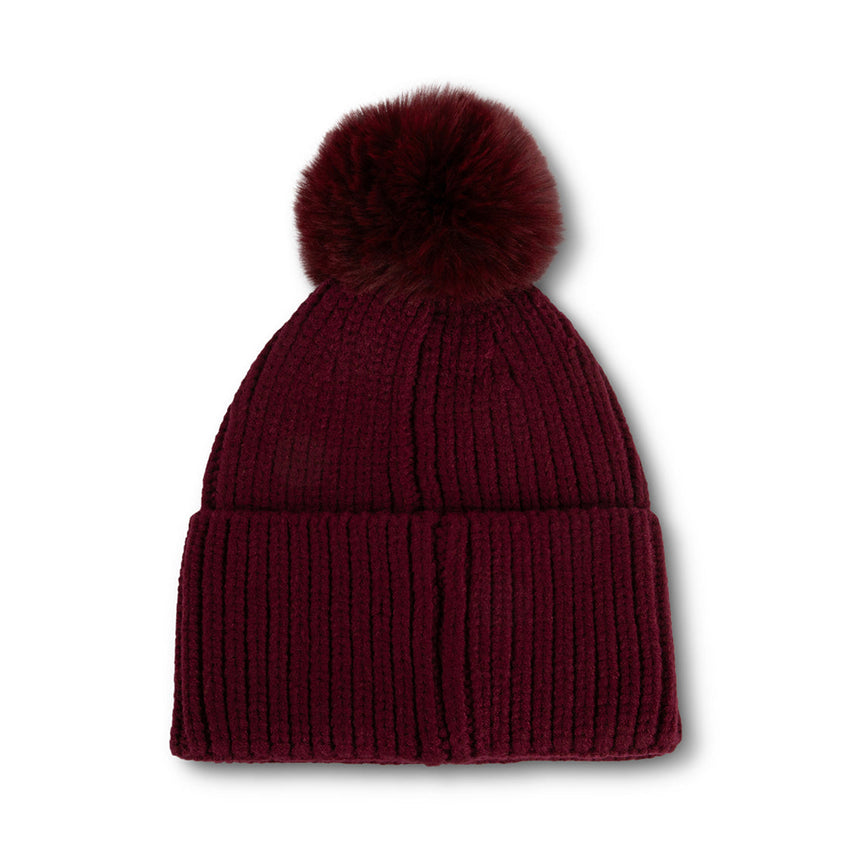 BILLIE POM BEANIE PURPLE - Accessories - Steve Madden Canada