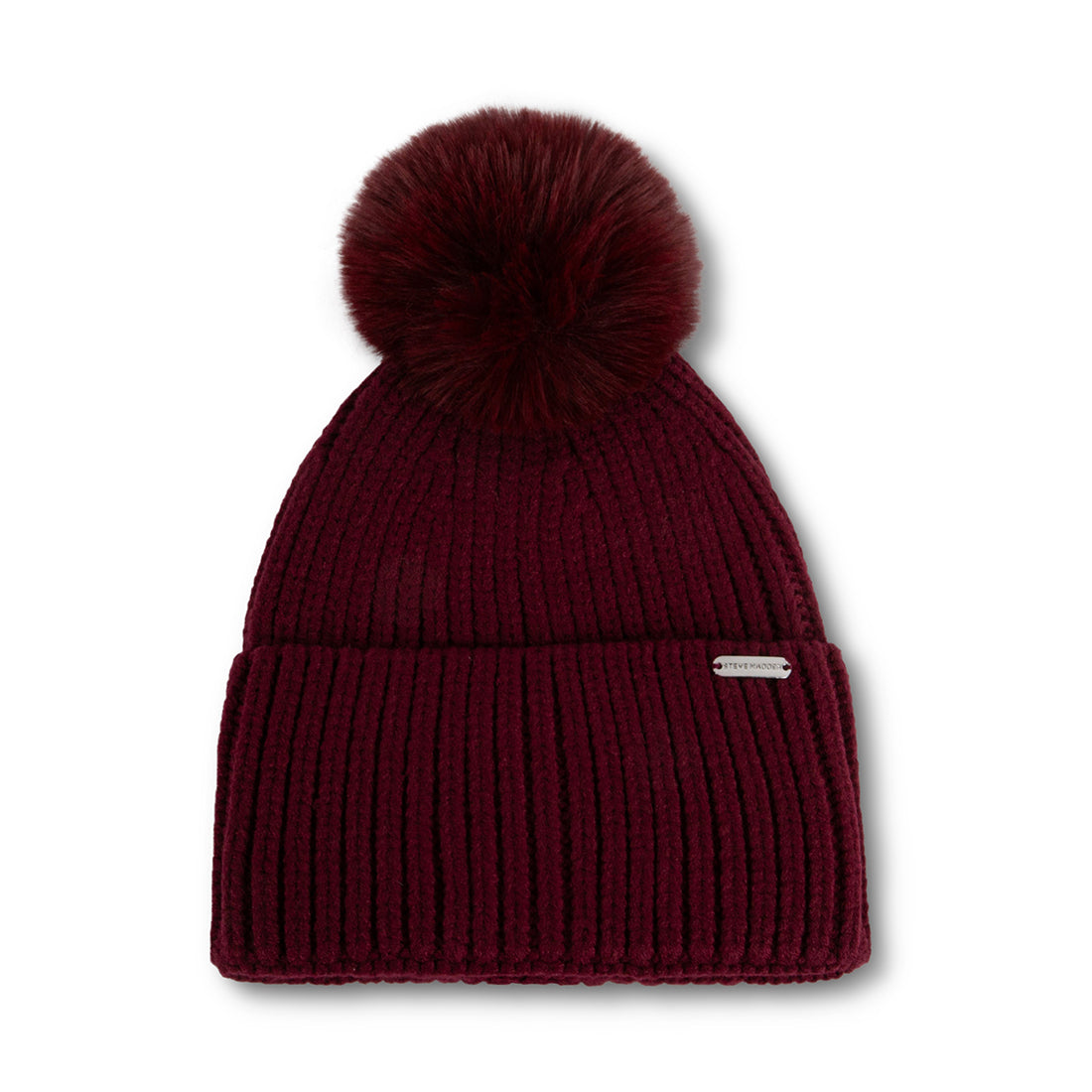 BILLIE POM BEANIE PURPLE - Accessories - Steve Madden Canada