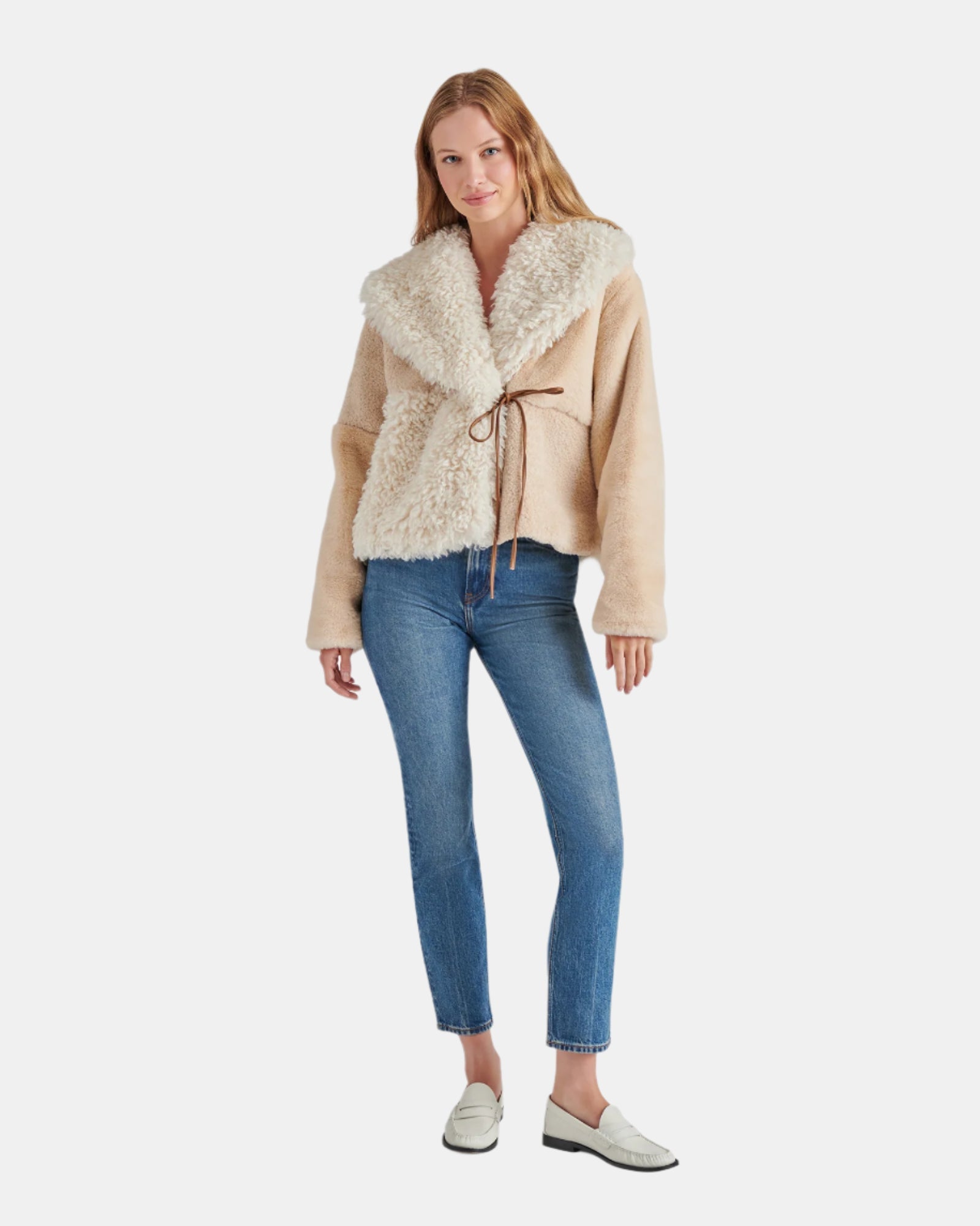 WINTERLYN COAT NATURAL - Clothing - Steve Madden Canada