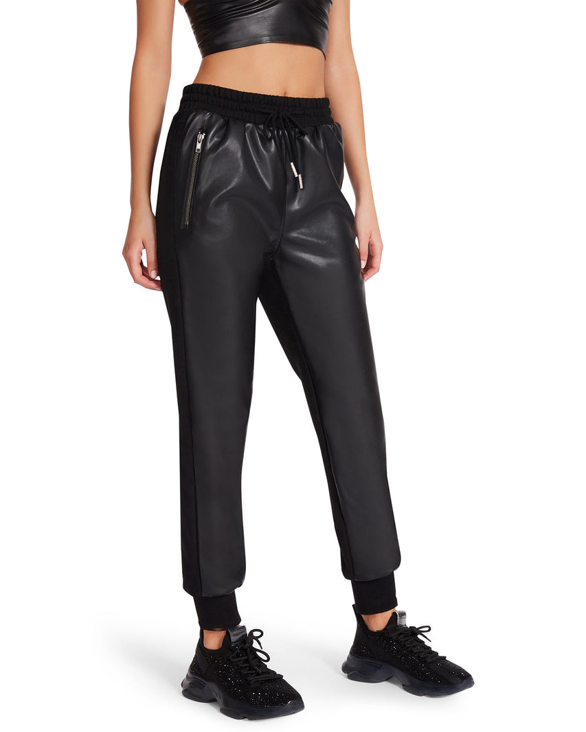 MARIA JOGGER BLACK - Clothing - Steve Madden Canada