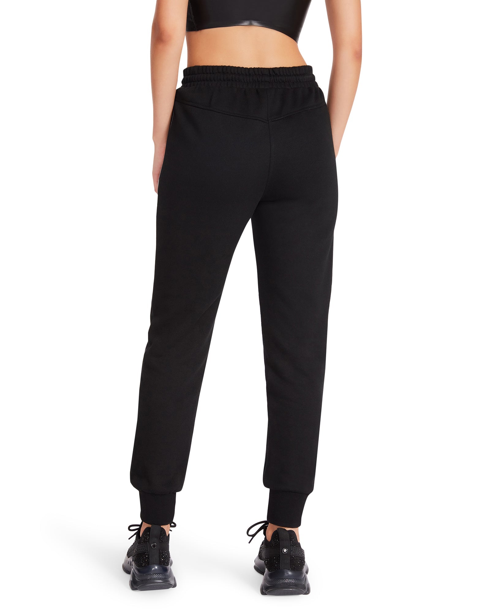 MARIA JOGGER BLACK - Clothing - Steve Madden Canada