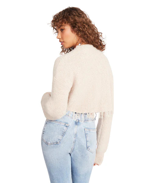 CAMILLE SWEATER NATURAL - Clothing - Steve Madden Canada