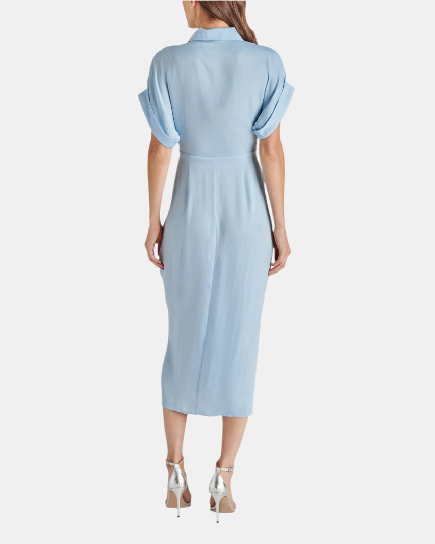 TORI DRESS LIGHT BLUE - Clothing - Steve Madden Canada