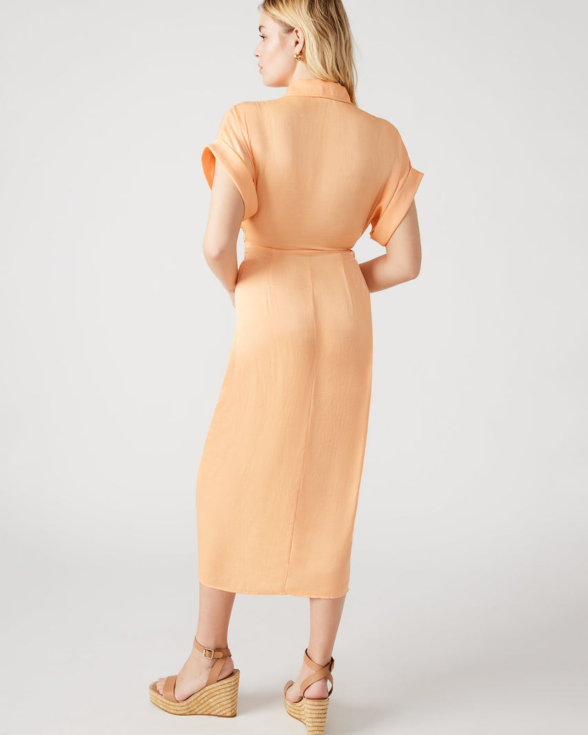 TORI DRESS CORAL - Clothing - Steve Madden Canada