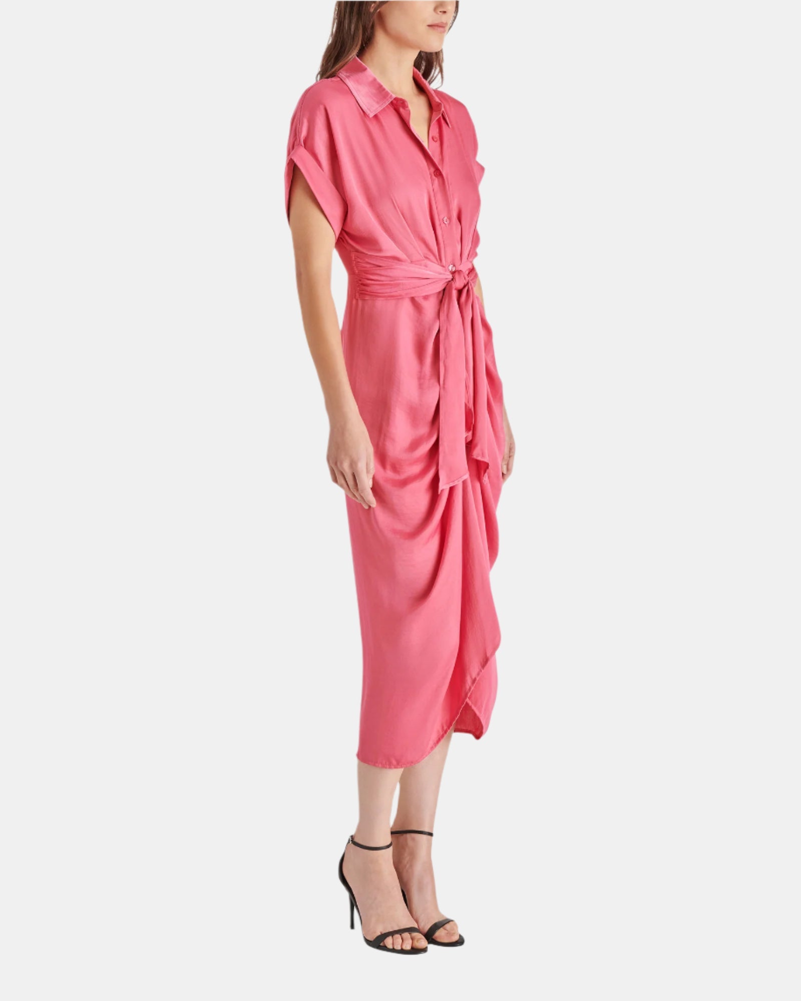 TORI DRESS PINK - Clothing - Steve Madden Canada