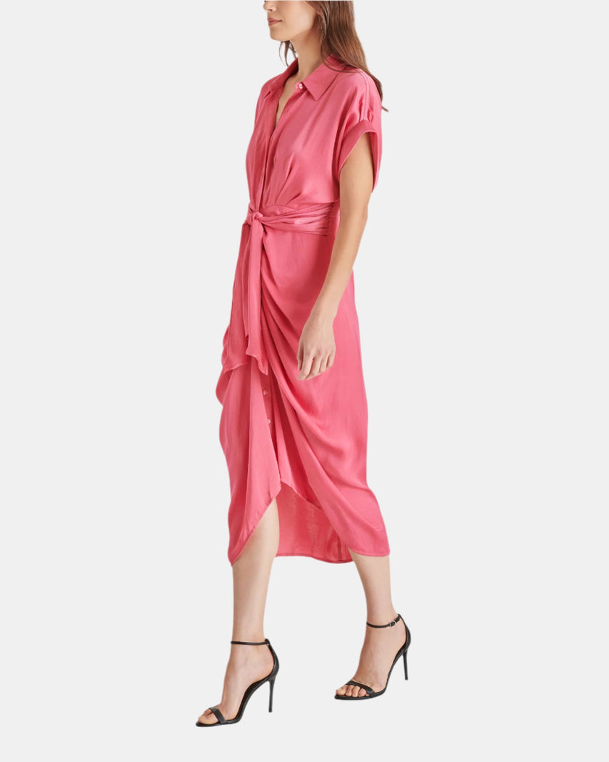 TORI DRESS PINK - Clothing - Steve Madden Canada