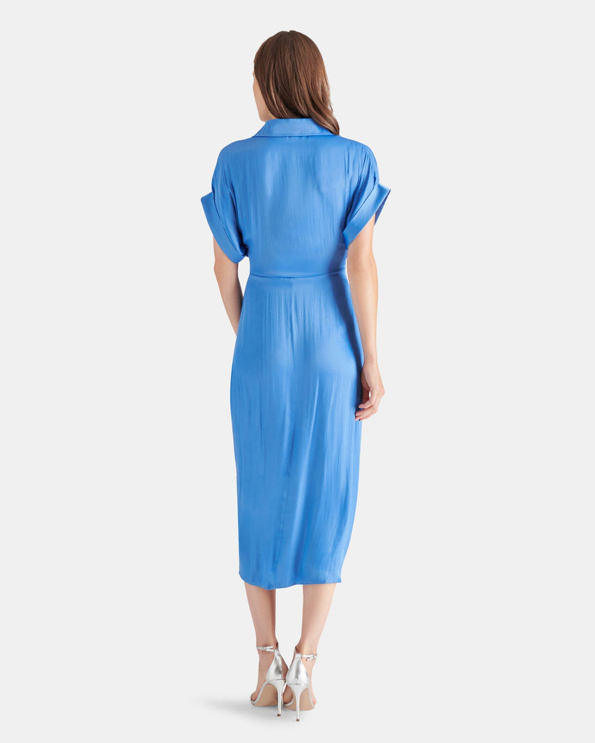 TORI DRESS INDIGO - Clothing - Steve Madden Canada
