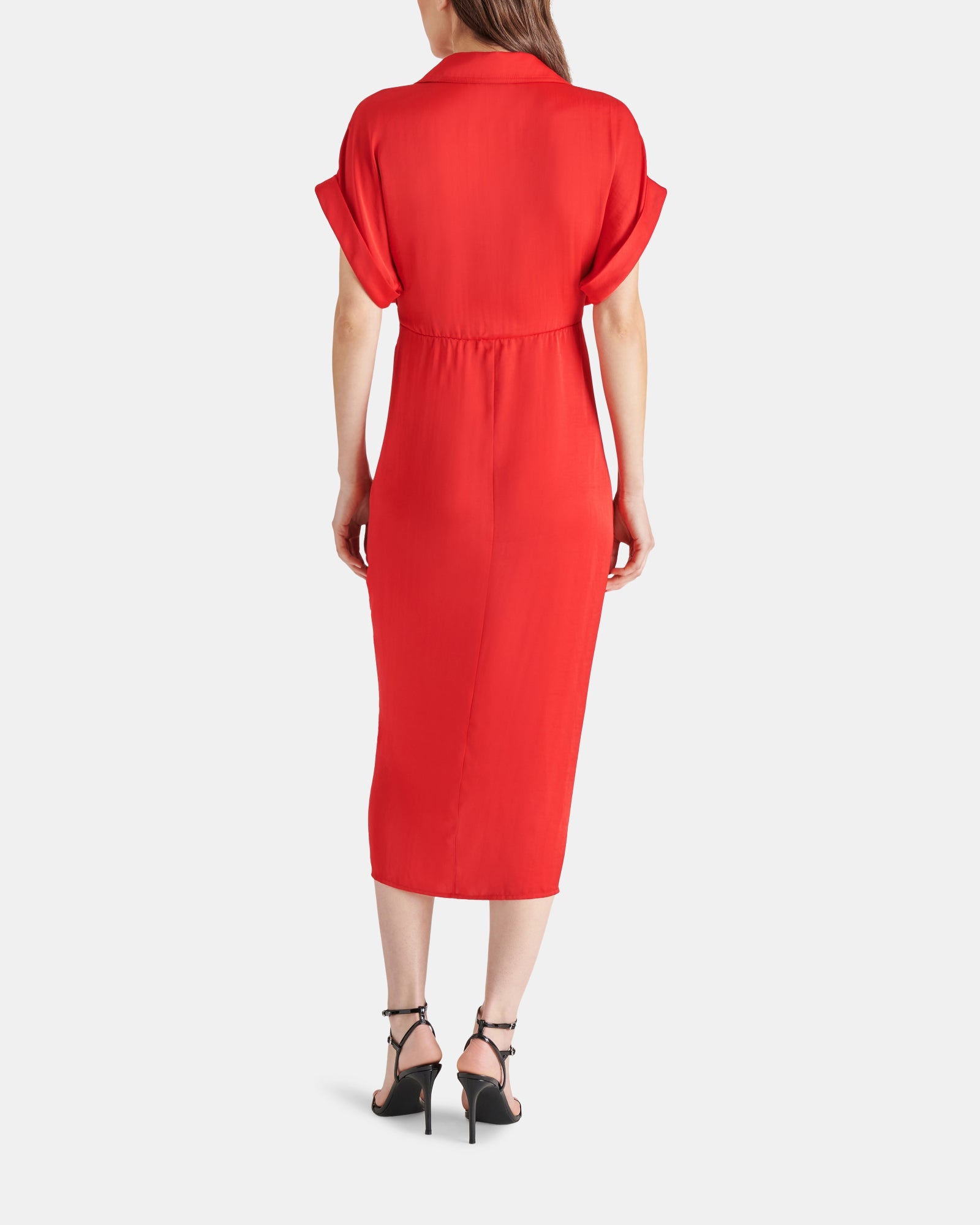 TORI DRESS RED - Clothing - Steve Madden Canada