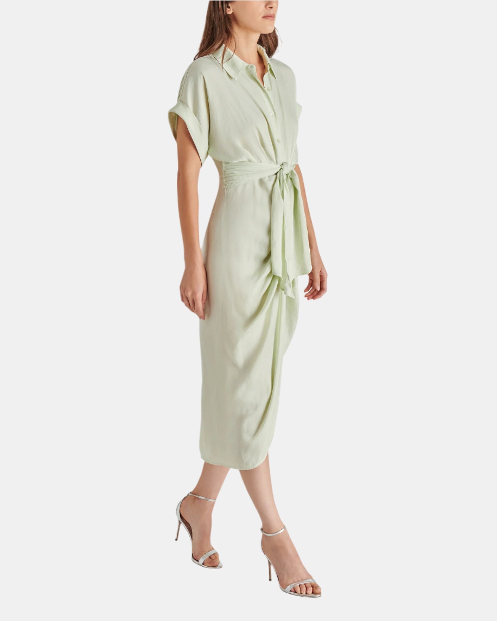 TORI DRESS LIGHT GREEN - Clothing - Steve Madden Canada