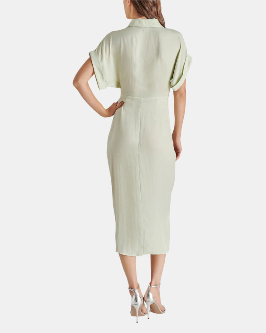 TORI DRESS LIGHT GREEN - Clothing - Steve Madden Canada