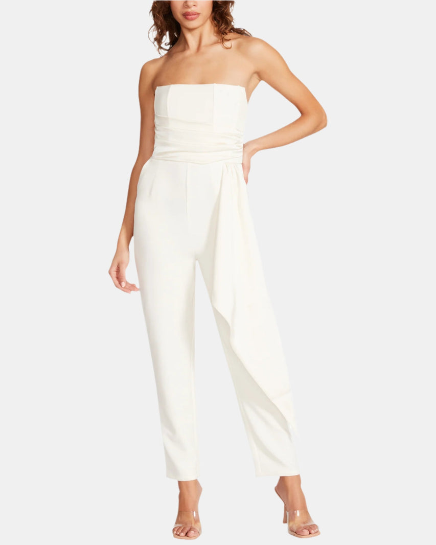 HARLEN JUMPSUIT NATURAL - Clothing - Steve Madden Canada