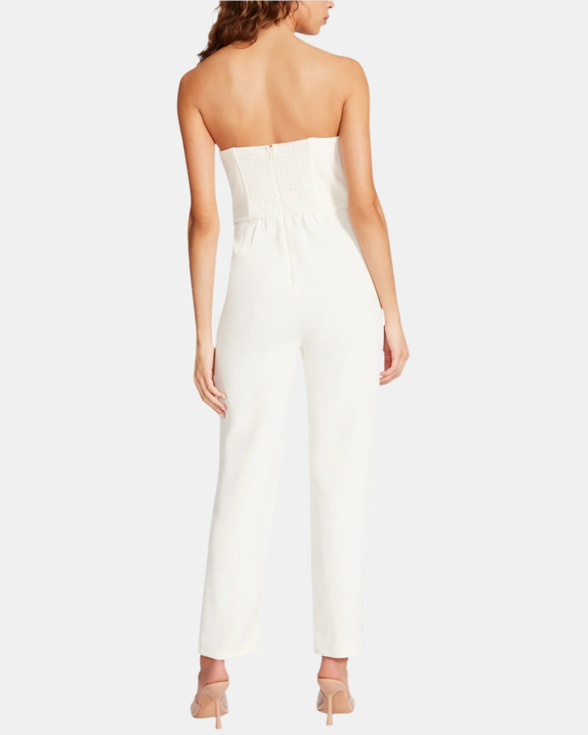 HARLEN JUMPSUIT NATURAL - Clothing - Steve Madden Canada
